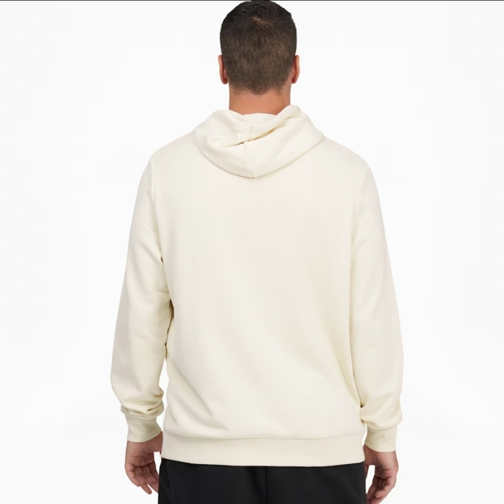 New Puma Claccic's Men's White Big And Tall Logo Hoodie. Size 2XLT. - Picture 4 of 10
